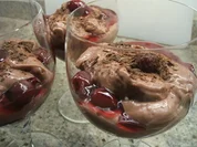 Dessert: Schoko-Kirsch-Becher - Rezept