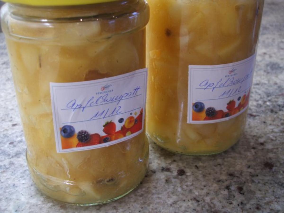 Dessert: Apfel-Gewürz-Kompott - Rezept Eingereicht von lunapiena