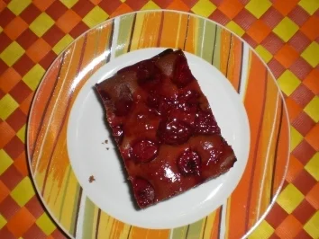 Rezept: Schneller Blechkuchen Schoko-Kirsch Schneller Blechkuchen Schoko-Kirsch - Rezept