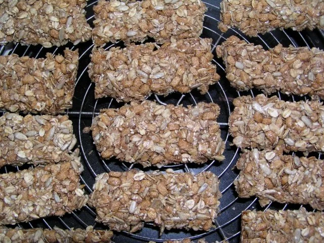 Knusper Müsliriegel - Rezept