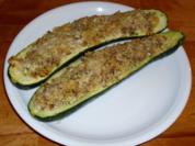 Gefüllte Zucchini-Schiffchen - Rezept