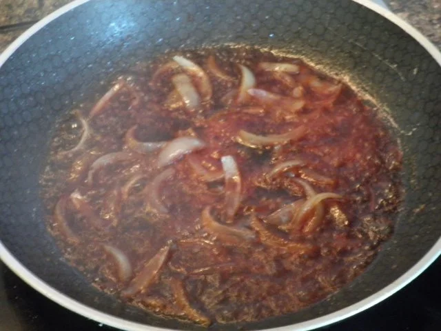 Hähnchenleber mit Zwiebel, Kirschen und Balsamico ... - Rezept - Bild Nr. 7