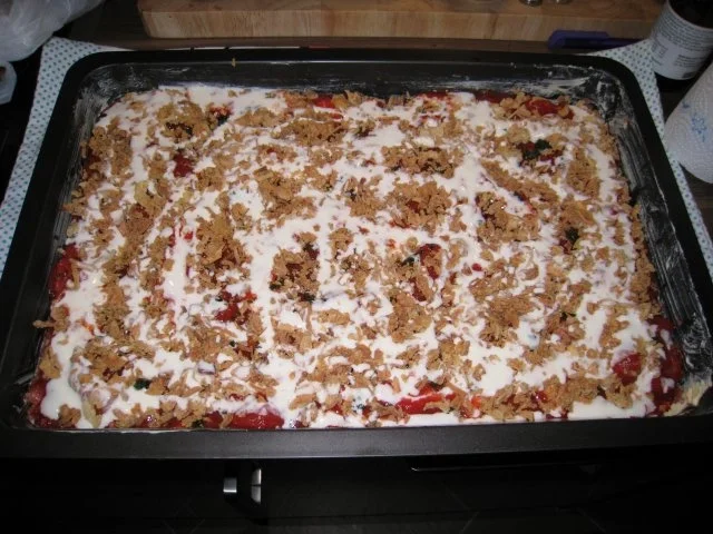 Mett-Blech oder Hack-Pizza - Rezept - Bild Nr. 10