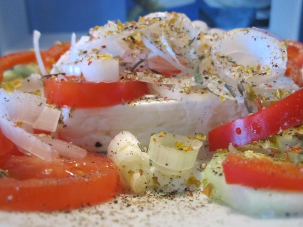 Schafskäse mediterran - Rezept