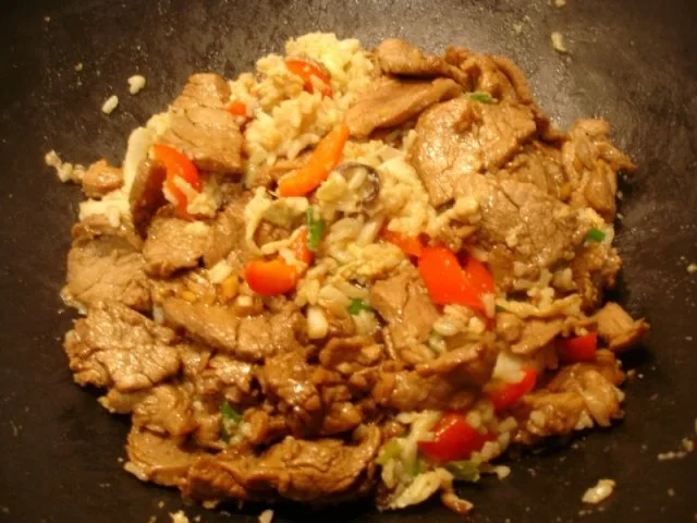 Rezept: Schweinefilet mit Bratreis Bild Nr. 16 Schweinefilet mit Bratreis - Rezept - Bild Nr. 16