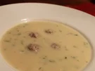 Rezept: Blumenkohlsuppe mit Hackfleisch Blumenkohlsuppe mit Hackfleisch - Rezept