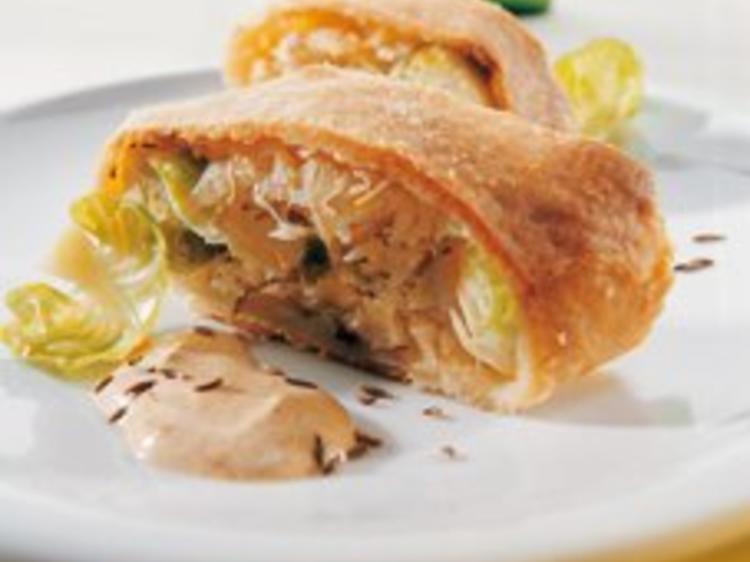 Sauerkraut Rosenkohl Roulade - einfach - von Landman-ch