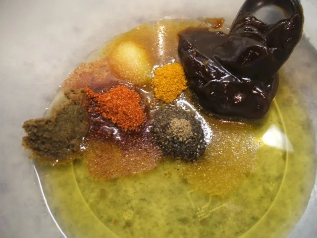 Kartoffeln: Würzig marnierte Ofenkartoffeln mit Dip - Rezept - Bild Nr. 3