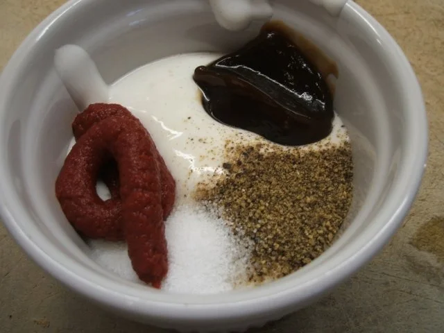 Kartoffeln: Würzig marnierte Ofenkartoffeln mit Dip - Rezept - Bild Nr. 5