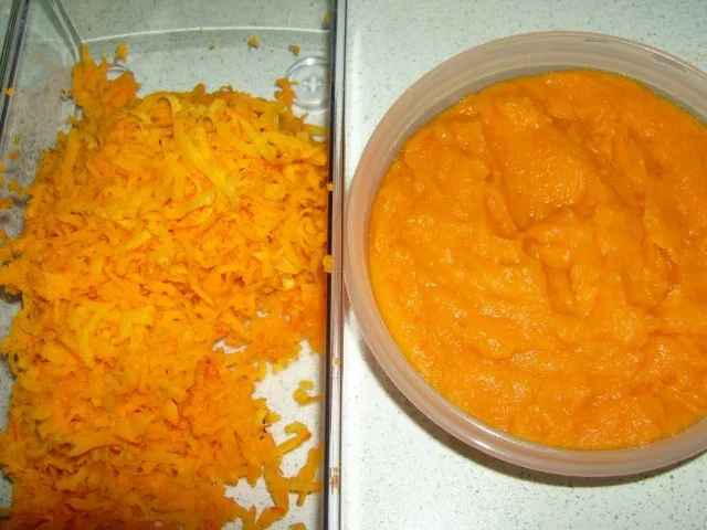 Rezept: Kürbiskuchen mit Schokoglasur Bild Nr. 2 Kürbiskuchen mit Schokoglasur - Rezept - Bild Nr. 2