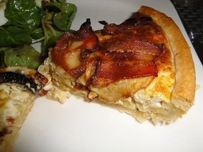 Lauchwähe mit Feta - Rezept