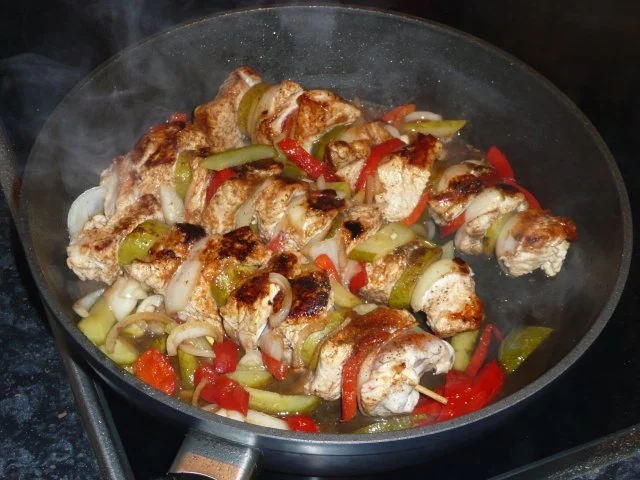 Rezept: Putenspieße Bild Nr. 9 Putenspieße - Rezept - Bild Nr. 9