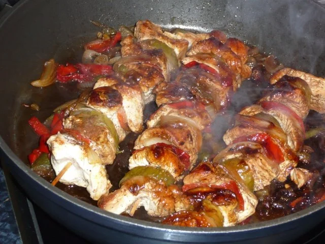 Rezept: Putenspieße Putenspieße - Rezept