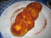 Rezept: Goldene Kรผrbistaler mit Joghurt-Dip Goldene Kรผrbistaler mit Joghurt-Dip - Rezept