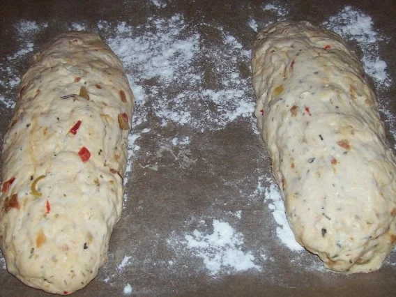 Rustikales Zwiebel-Oliven-Brot - Rezept - Bild Nr. 7