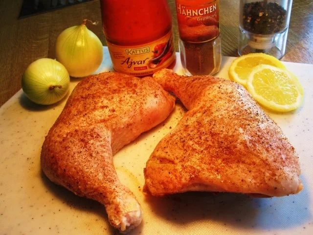 Hühnerkeulen - schön scharf - Rezept - Bild Nr. 3