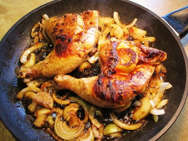 Hühnerkeulen - schön scharf - Rezept - Bild Nr. 6