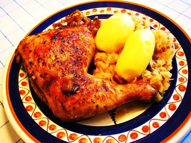 Hühnerkeulen - schön scharf - Rezept