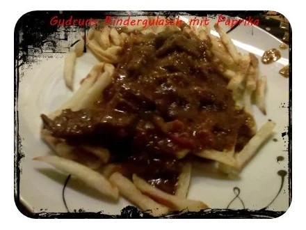 Fleisch: Pikantes Paprika-Gulasch â la Gudrun - Rezept