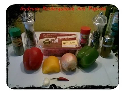 Fleisch: Pikantes Paprika-Gulasch â la Gudrun - Rezept - Bild Nr. 2