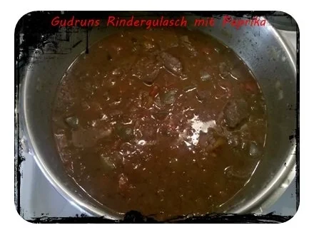 Fleisch: Pikantes Paprika-Gulasch â la Gudrun - Rezept - Bild Nr. 5