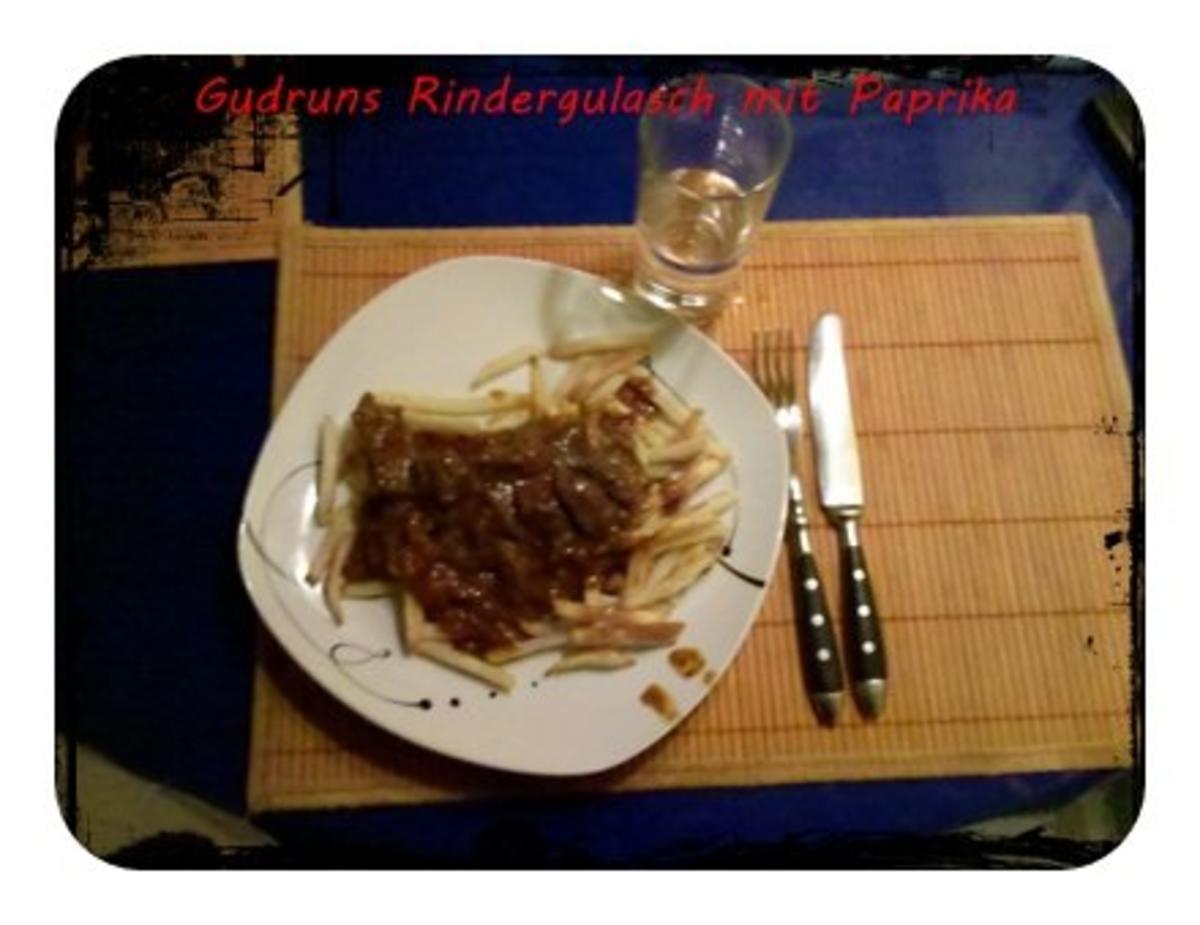 Fleisch: Pikantes Paprika-Gulasch â la Gudrun - Rezept - Bild Nr. 6