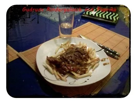 Fleisch: Pikantes Paprika-Gulasch â la Gudrun - Rezept - Bild Nr. 7