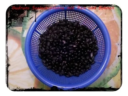 Fisch: Seelachspfanne mit Reis und Bohnen - Rezept - Bild Nr. 2