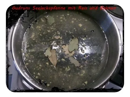 Fisch: Seelachspfanne mit Reis und Bohnen - Rezept - Bild Nr. 3