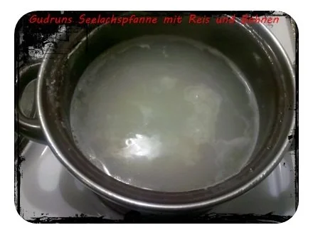 Fisch: Seelachspfanne mit Reis und Bohnen - Rezept - Bild Nr. 4