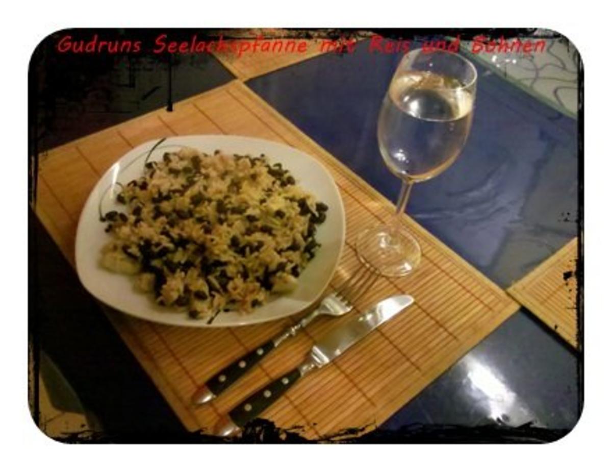 Fisch: Seelachspfanne mit Reis und Bohnen - Rezept - Bild Nr. 10
