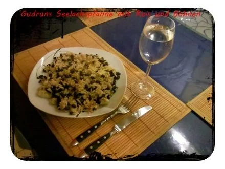 Fisch: Seelachspfanne mit Reis und Bohnen - Rezept - Bild Nr. 10