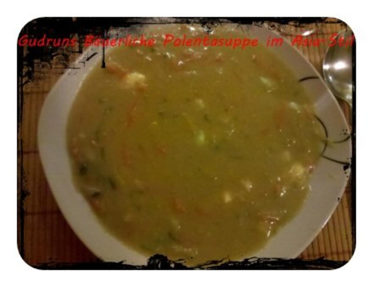 Suppe: Bäuerliche Polentasuppe im Asia-Stil â la Gudrun - Rezept - Bild Nr. 11