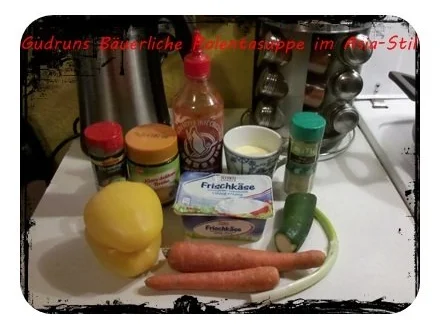 Rezept: Suppe: Bäuerliche Polentasuppe im Asia-Stil â la Gudrun Bild Nr. 2 Suppe: Bäuerliche Polentasuppe im Asia-Stil â la Gudrun - Rezept - Bild Nr. 2