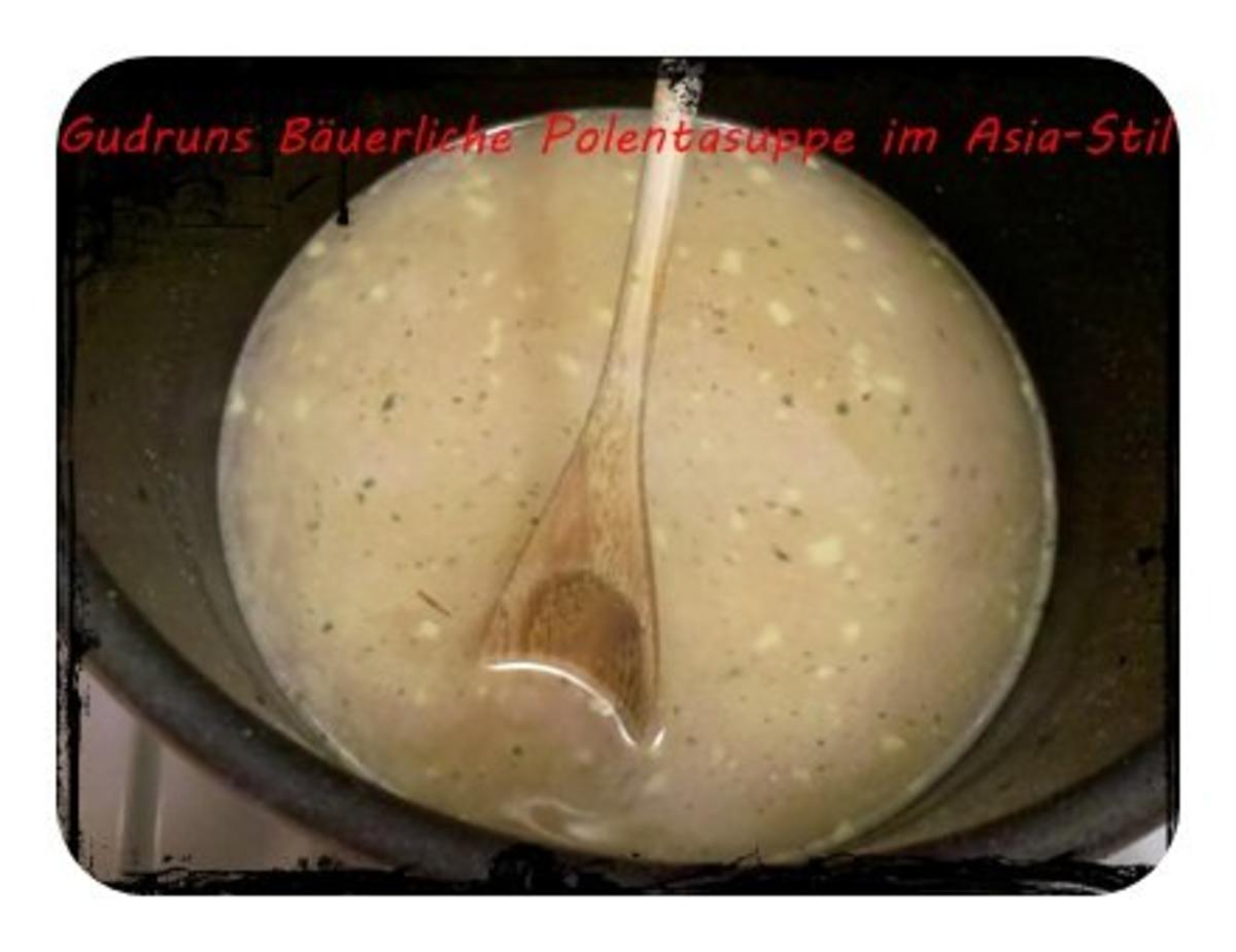 Suppe: Bäuerliche Polentasuppe im Asia-Stil â la Gudrun - Rezept - Bild Nr. 5