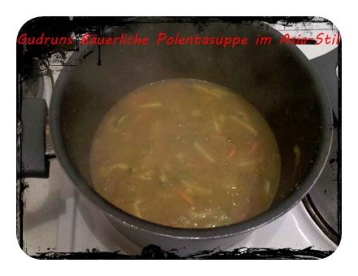 Suppe: Bäuerliche Polentasuppe im Asia-Stil â la Gudrun - Rezept - Bild Nr. 6