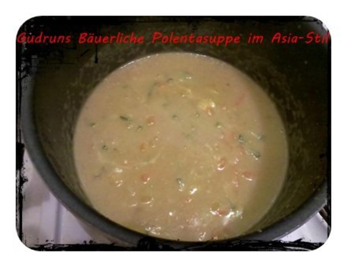 Suppe: Bäuerliche Polentasuppe im Asia-Stil â la Gudrun - Rezept - Bild Nr. 7
