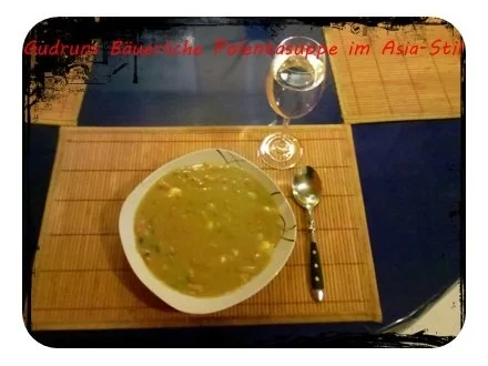 Rezept: Suppe: Bäuerliche Polentasuppe im Asia-Stil â la Gudrun Bild Nr. 8 Suppe: Bäuerliche Polentasuppe im Asia-Stil â la Gudrun - Rezept - Bild Nr. 8
