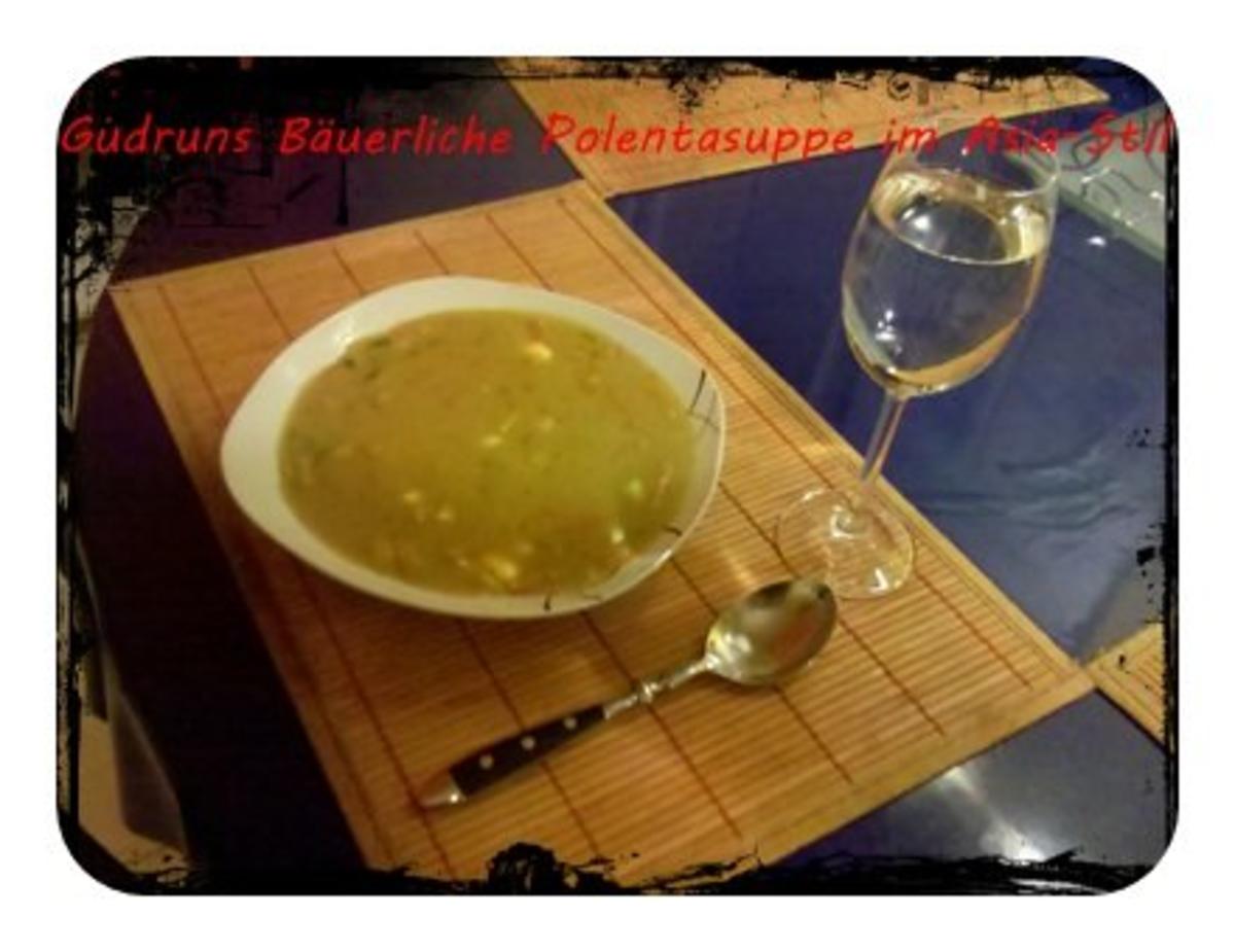 Suppe: Bäuerliche Polentasuppe im Asia-Stil â la Gudrun - Rezept - Bild Nr. 9
