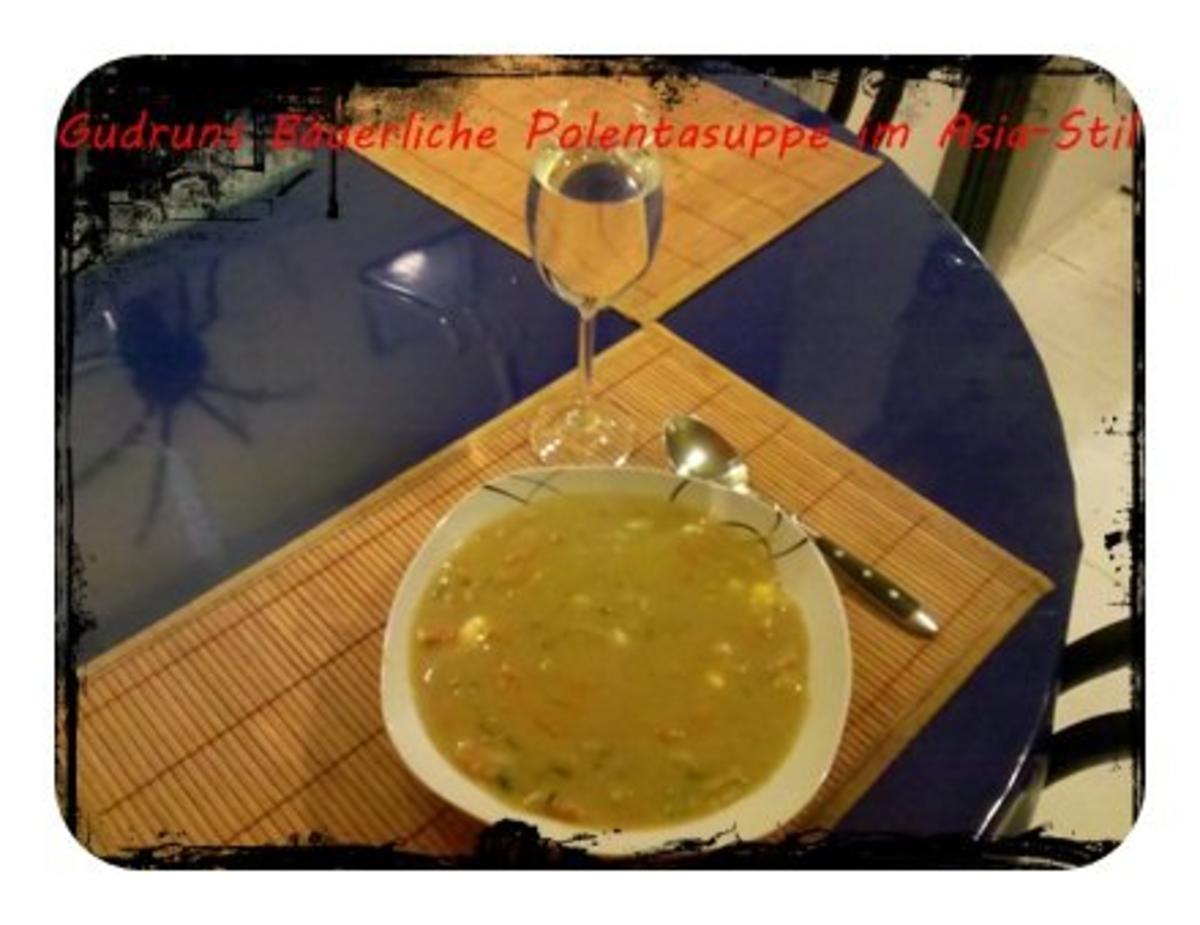 Suppe: Bäuerliche Polentasuppe im Asia-Stil â la Gudrun - Rezept - Bild Nr. 10
