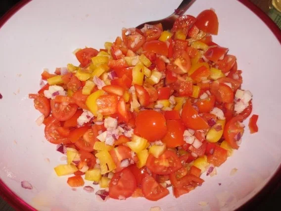 griechischer Reissalat-Nudelsalat - Rezept - Bild Nr. 2