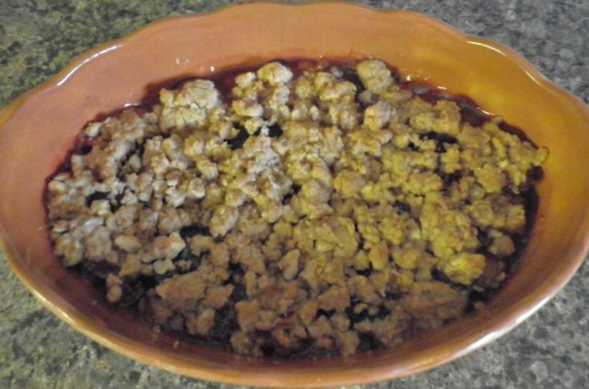 Pflaumen - Crumble mit Walnüssen - Rezept - Bild Nr. 12