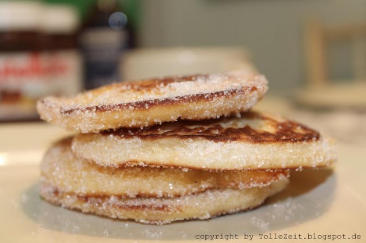 Kleine Pfannkuchen / Pancakes Rezept Eingereicht von lauramara91