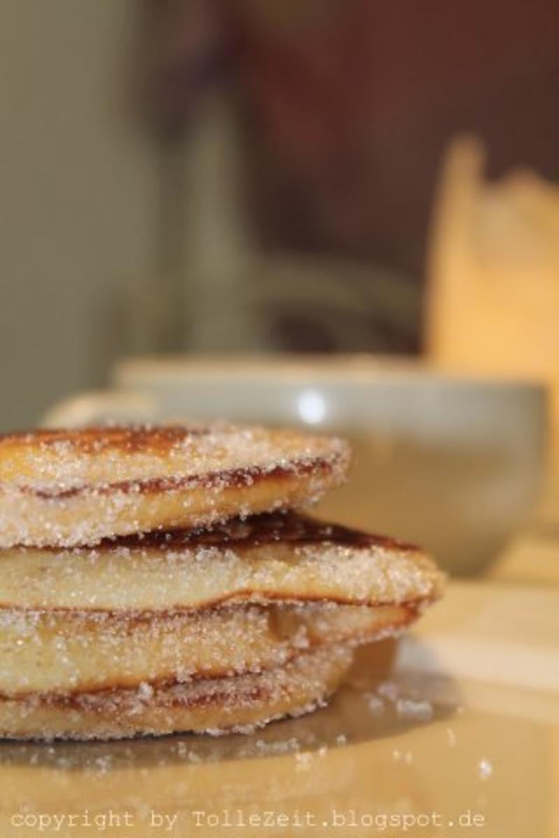 Kleine Pfannkuchen / Pancakes - Rezept - Bild Nr. 2