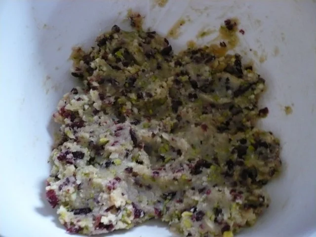 Rezept: Cranberry - Marzipan - Kipferl Bild Nr. 3 Cranberry - Marzipan - Kipferl - Rezept - Bild Nr. 3