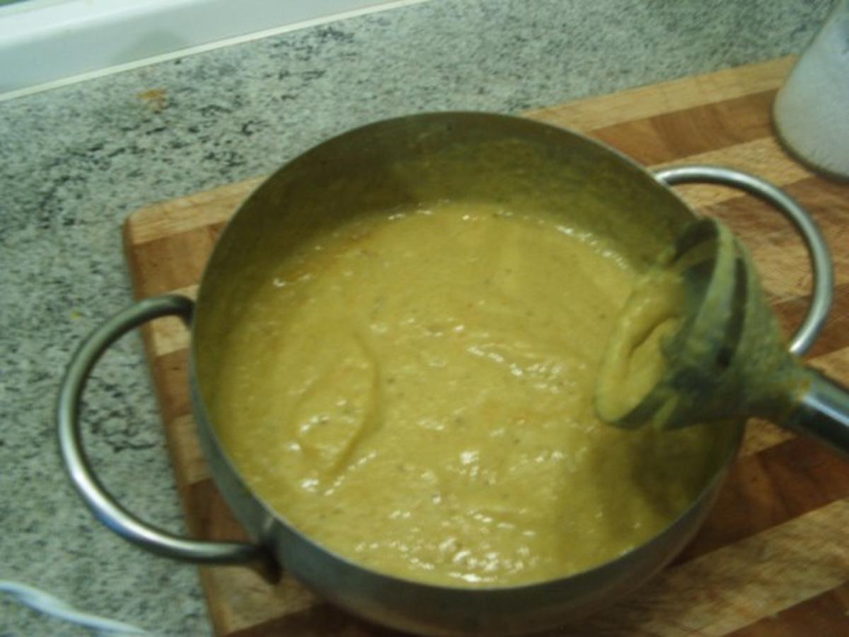 Sellerieschnitzel mit fruchtiger Currysoße - Rezept - Bild Nr. 5