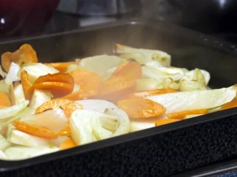 Fenchel und Möhren geröstet mit Parmesanbröseln - Rezept - Bild Nr. 11