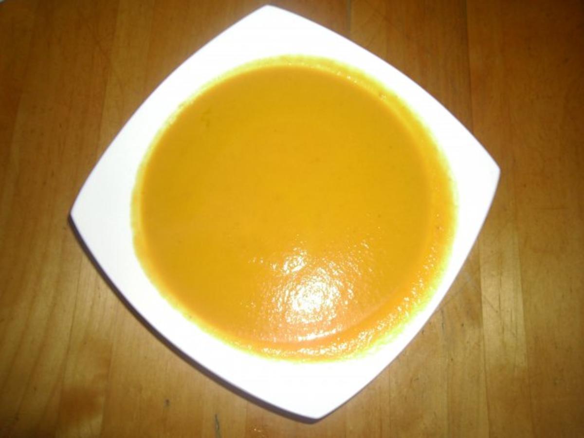 Karottencremesuppe - Rezept