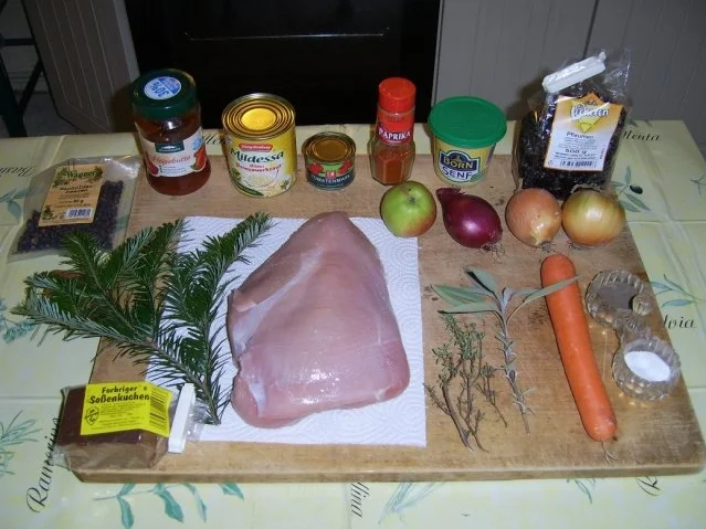 Rezept: Pikant gefüllte Putenbrust Bild Nr. 2 Pikant gefüllte Putenbrust - Rezept - Bild Nr. 2