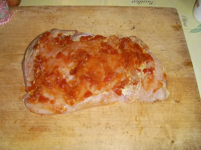 Rezept: Pikant gefüllte Putenbrust Bild Nr. 7 Pikant gefüllte Putenbrust - Rezept - Bild Nr. 7